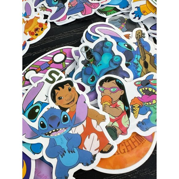 100 Lilo and Stitch Stickers | Waterproof Vinyl Pack - Picture 4 of 10